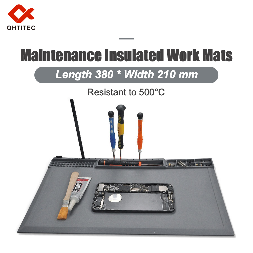Electronics Repair Mat - JCD Silicone Soldering Mat ESD Antistatic