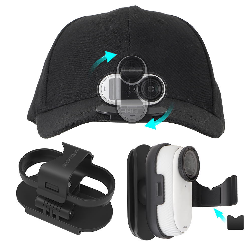 Insta360 Camera Go 3 - Backpack Clip 360 Degree Camera Clip