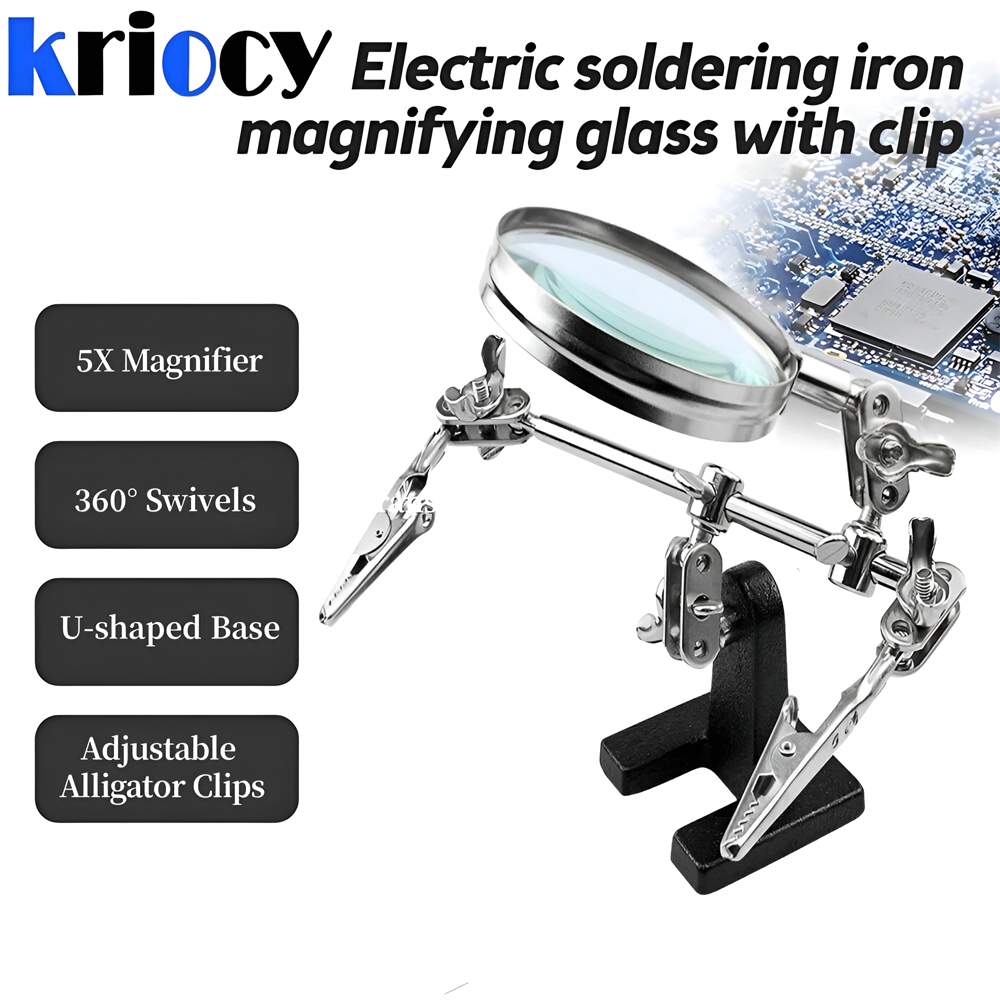 Electronics Repair Mat - Welding Auxiliary Clip Magnifier Electric Circuit