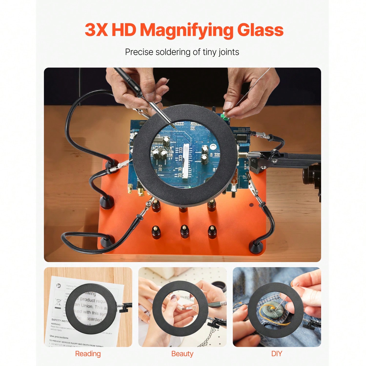 Magnetic Helping Hands Solderi - Electronics Repair Hobby review and price
