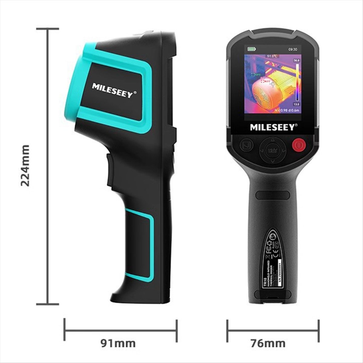 DT38 Mileseey TR10 Infrared Th - Electronics Repair Images review and price