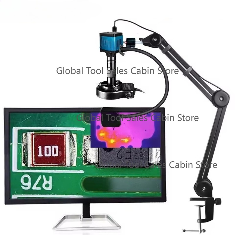 4K Microscope Camera 300X Lens - Electronics Repair Images review and price