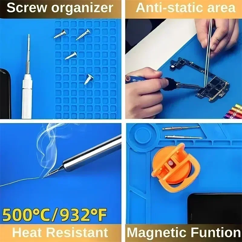 45*30CM Heat Insulation Workin - Electronics Repair Mat review and price