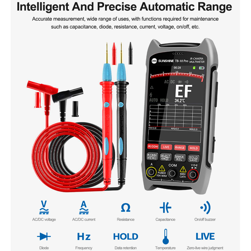 SUNSHINE TB-10 Pro Handheld Th - Electronics Repair Images review and price