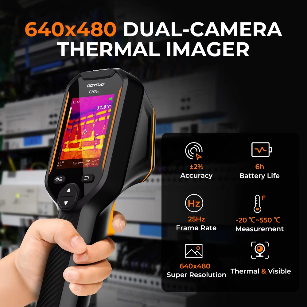 GOYOJO GH340 Super IR 640x480  - Electronics Repair Images review and price